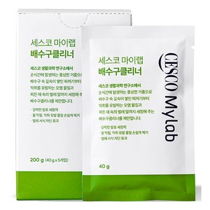 세스코마이랩 배수구 클리너 40g 5개입, 200g, 1개