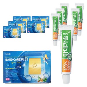 동국제약 마데카솔 8g + 밴드케어 방수 밴드 10p 세트, 6개, 8ml