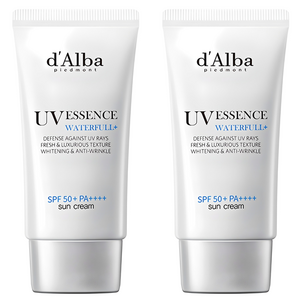 [비건뷰티] 달바 워터풀 에센스 선크림 SPF50+ PA++++, 50ml, 2개