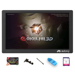 아이나비 3D 올인원 내비게이션 AN900i, 16GB