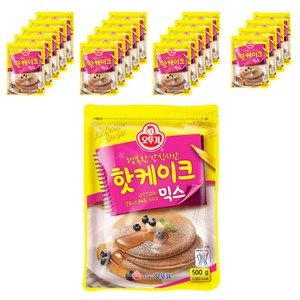 오뚜기 핫케이크믹스500g, 500g, 20개