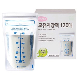 유니맘 모유저장팩 210ml, 120매, 1개