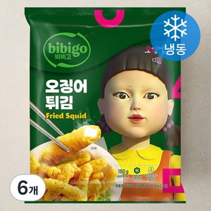 비비고 오징어튀김 (냉동), 180g, 6개