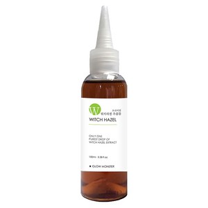 [비건뷰티] 글로우몬스터 프리미엄 위치하젤 추출물 원액, 100ml, 1개