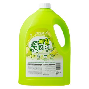 탐사 라임 주방세제, 4L, 1개