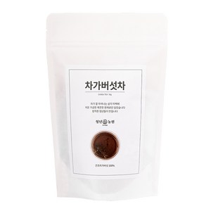 청년농원 저온가공 차가버섯차 삼각티백 입, 1g, 50개입, 1개