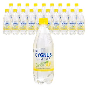 시그너스 레몬 탄산음료, 500ml, 20개
