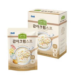 매일유업 상하키친 감자크림스프, 150g, 3개