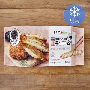 곰곰 에어프라이어 모짜렐라 등심 돈까스 (냉동), 450g, 1개