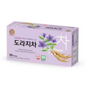 우리차 도라지차, 800mg, 100개입, 1개