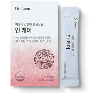 닥터린 인케어 유산균, 60g, 1개