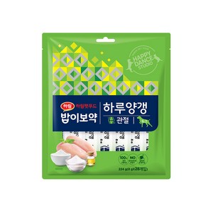 하림펫푸드 밥이보약 DOG 하루양갱 관절, 닭고기, 224g, 1세트