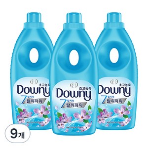 다우니 탈취파워 레몬그라스와 라일락 초고농축 섬유유연제 본품, 1.05L, 9개