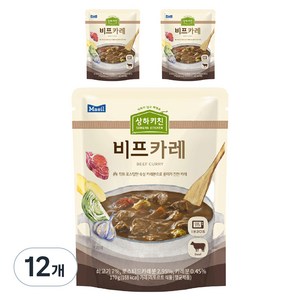 상하키친 비프카레, 170g, 12개