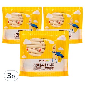 곰곰 간식 소시지 치즈맛, 900g, 3개