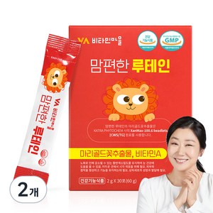 비타민마을 맘편한 루테인 30p 1개월분, 60g, 2개