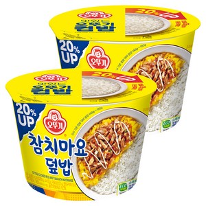 오뚜기 컵밥 참치마요덮밥, 247g, 2개