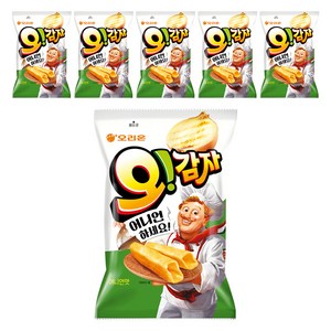 오리온 오감자 어니언, 6개, 50g