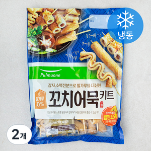 풀무원 비밀꼬치 어묵키트 (냉동), 518g, 2개