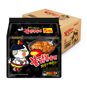 삼양 불닭볶음면 봉지라면 140g, 40개