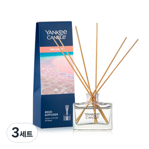 양키캔들 리드 디퓨저, 핑크샌드, 35.4ml, 3세트