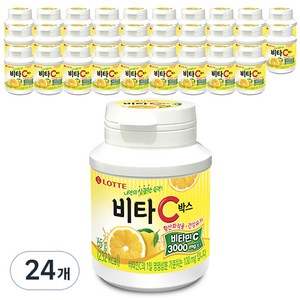 롯데웰푸드 비타C박스, 65g, 24개