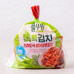 풀무원 톡톡 전라도식 썰은김치, 900g, 1개