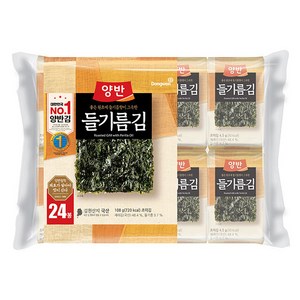 동원 양반 들기름 도시락김, 4.5g, 24개