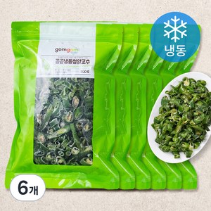 곰곰 냉동 청양고추, 500g, 6개