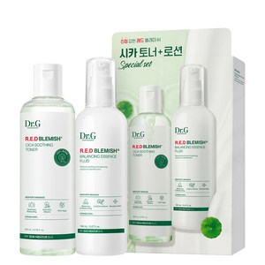 닥터지 레드 블레미쉬 시카 토너 200ml + 로션 150ml 세트, 1세트