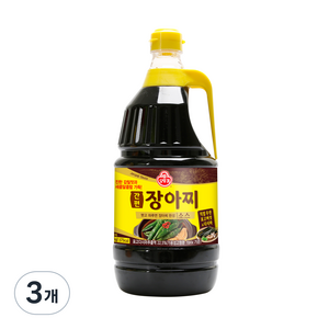 오뚜기 간편 장아찌 소스, 1.97kg, 3개