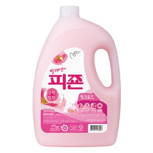 피죤 레귤러 섬유유연제 핑크로즈 본품, 2500ml, 1개