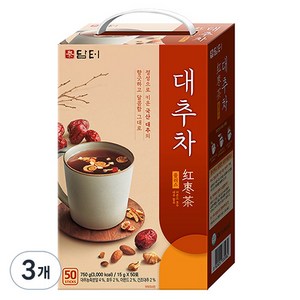 담터 대추차플러스, 15g, 50개입, 3개