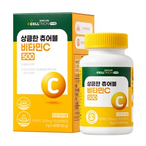 셀트리온 이너랩 상큼한 츄어블 비타민C 500, 60정, 120g, 1개