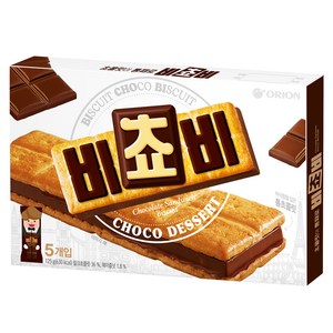 오리온 비쵸비 비스켓 5p, 125g, 1개