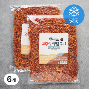 아라장 고추장 뱅어포 양념구이 (냉동), 60g, 6개