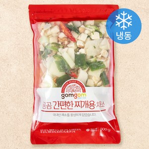 곰곰 간편한 찌개용 채소, 500g, 1봉