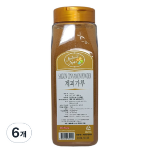 내츄럴스파이스 신영 계피가루, 400g, 6개