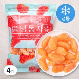 딜라잇가든 자몽 (냉동), 1kg, 4개