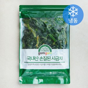 곰곰 국내산 손질된 시금치 (냉동), 1개, 400g