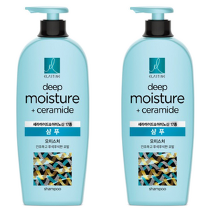 엘라스틴 세라마이드 모이스처 샴푸, 680ml, 2개