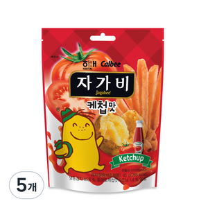 자가비 해태제과 케첩맛, 45g, 5개