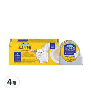 보양대첩 고양이 캔 수 닭고기와크렌베리 240g, 닭고기맛, 4개, 30g