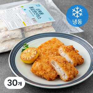 바른웰 성북동 통살 생선까스 (냉동), 80g, 30개