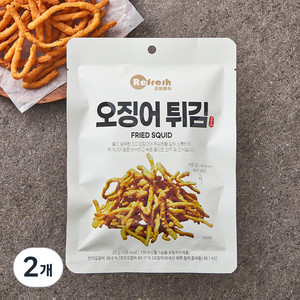 리프레쉬 오징어 튀김, 2개, 25g