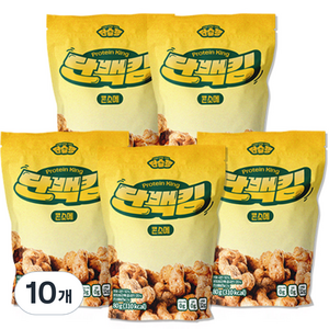 단슐랭 단백킹 콘소메 단백질 과자 간식, 80g, 10개