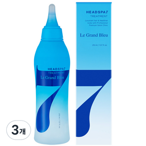 헤드스파7 그랑블루 헤어트리트먼트, 215ml, 3개