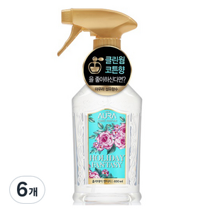 AURA 섬유향수, 400ml, 6개