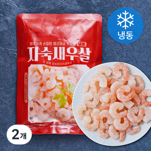 살맛나요 자숙 새우살 소 22~35미 (냉동), 2개, 200g