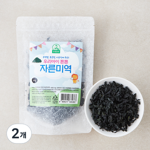 우리아이 튼튼 자른미역, 50g, 2개